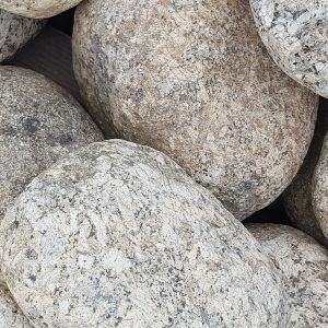 Boule de Granit gris-beige