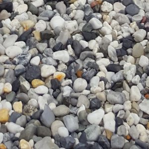 Gravier Gris perlé roulé