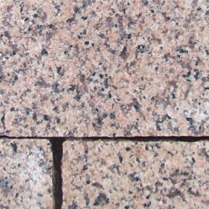 Pavés Granit rose