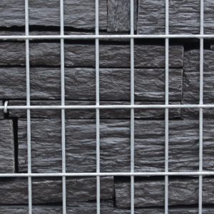 Gabion Schiste bleu-noir